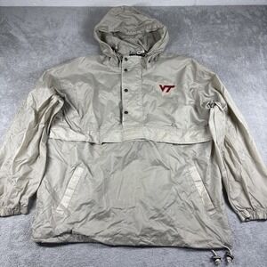 COLOSSEUM SPORTSWEAR VIRGINA TECH HOODED JACKET XL